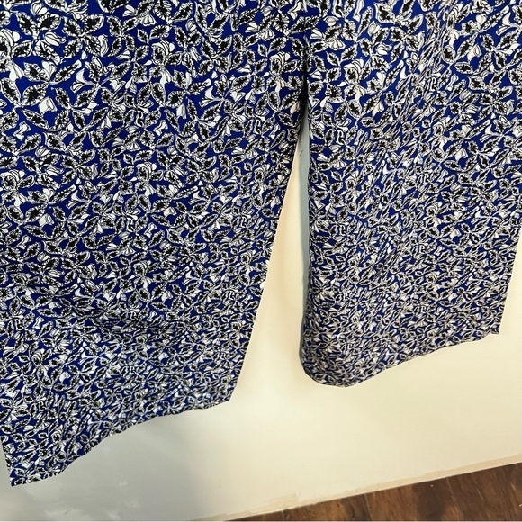 Marni Commessa Silk Abstract Floral Wide Leg Pants - Picture 5 of 15